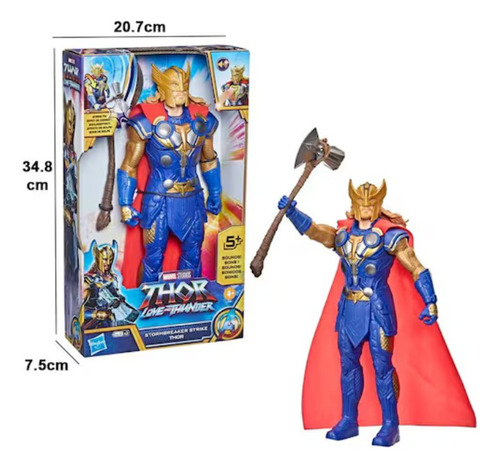 Figura Thor Love And Thunder Ataque De Tormenta (f3360)
