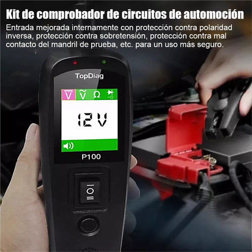 Probador De Circuito Sonda De Potencia Diagnostic Automotive