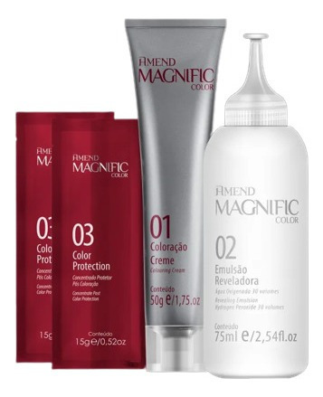 Coloração Kit Amend Magnific Color 1 Preto