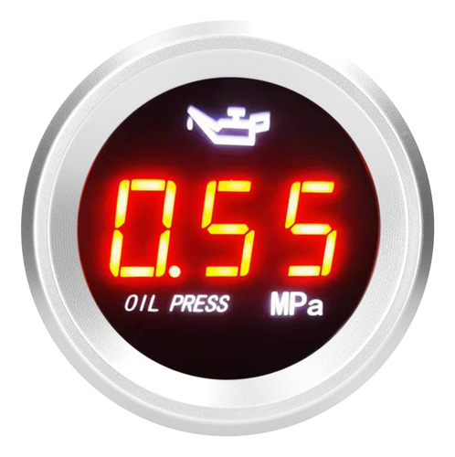 Medidor Presión Aceite Digital Con Alarma 0-1.00mpa Sensor P