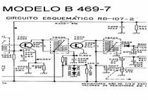 Comprar Esquema Radio Philco B469 7 B 469 7 Rd107 2  Em Pdf   