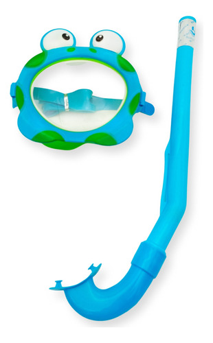 Kit De Buceo Para Niños Mascara Snorkel Visor De Buceo Niños