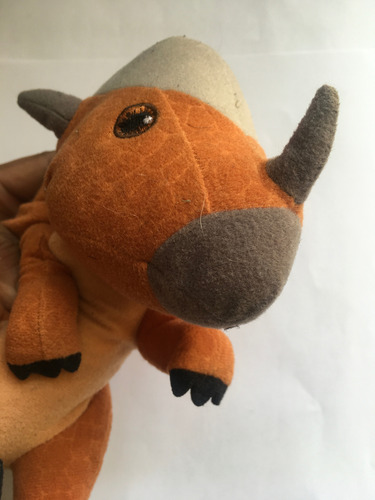 Jurassic World Peluche Pachycephalosaurus Mattel Original Café (Usado)