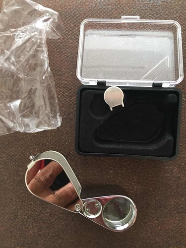 Lupa Con Lente De 21 Mm Doublet 20x, Chrome