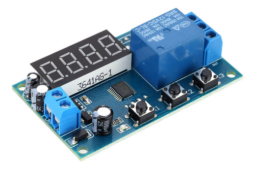 Módulo De Retardo Dc 12 V Relé Timer Retraso Multifunción