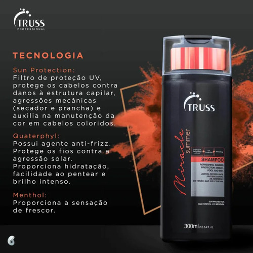 Shampoo Miracle Summer 300ml
