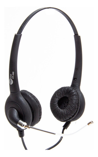 Headset Biauricular Controle De Volume Top Use Fp 360 Usb