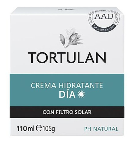 Tortulan Crema Hidratante Día Con Filtro Solar 110ml