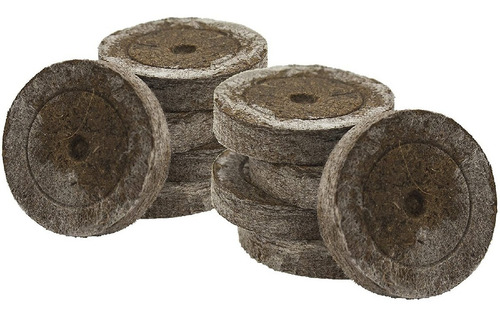 Imagen 2 de 6 de Jiffy Disco J7 Germinador Turba Prensada 41 Mm Profesional