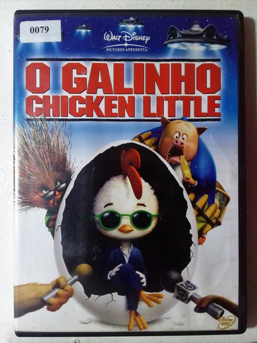 Dvd O Galinho Chicken Little Mark Dindal Original
