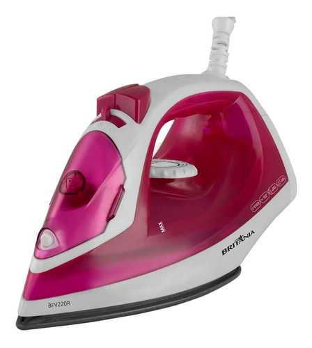 Ferro De Passar Roupas À Vapor Britânia Rosa ( 220 V ) 220V