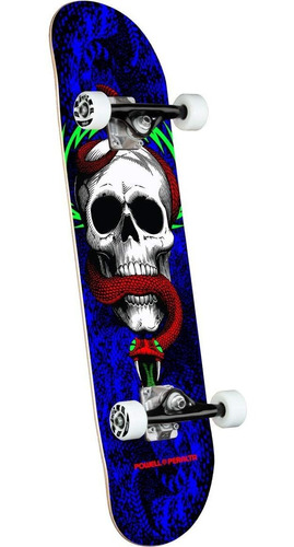 Powell Peralta - Monopatín Completo Con Calavera Y Serpiente