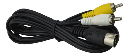 Cable Av Audio Y Video Para Sega Genesis 1 Megadrive 1 (Usado)