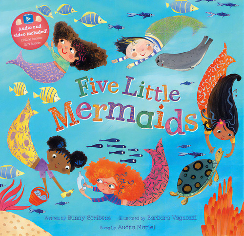 Five Little Mermaids, De Scribens, Sunny. Editorial Barefoot Books, Tapa Blanda En Inglés