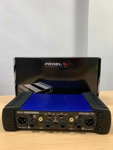 Caja Directa Proel Activa Proel 2 Canales Db2a