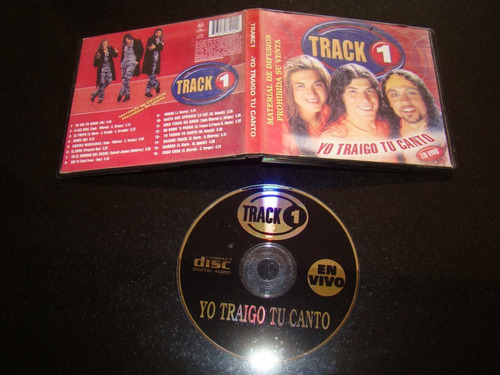 Track 1 To Traigo Tu Canto En Vivo Promo 2002 Arg Cd Nm+