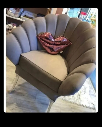 Sillon Petalo Ostra Manicuria Estetica Rosa Oscuro Pétalo