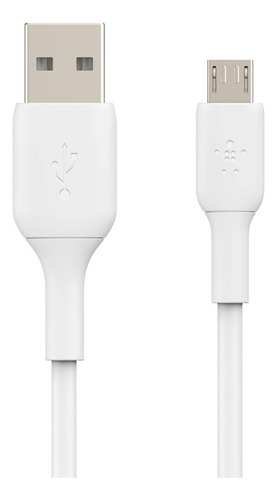 Cable Micro Usb A Usb Belkin Boostcharge Blanco / 1m Blanco