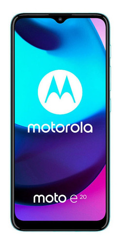 Moto E20 32 GB azul aqua 2 GB RAM