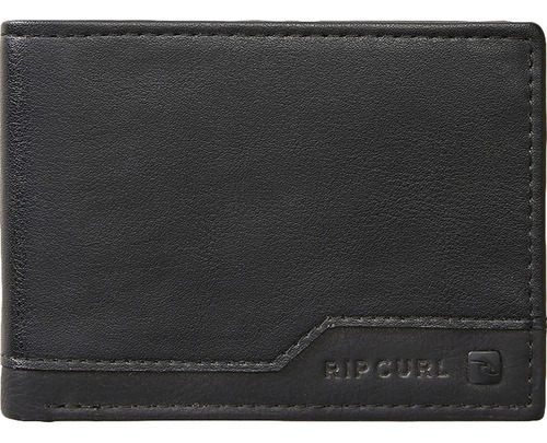 Carteira Rip Curl Ridge Pu All Day Wt23 Blackgrey Cor Preto Tamanho Único