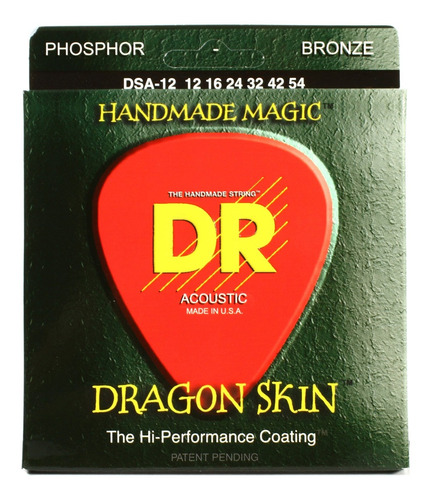 Encordado De Guitarra Acustica Dr Dsa12 Sale%