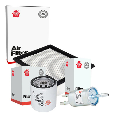 Kit Filtros Aceite Aire Gasolina Ford Ranger 2.3l L4 2004