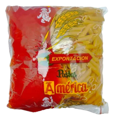 Bulto 12 Pasta Corta Plumitas America 1kg 0211 Ml.