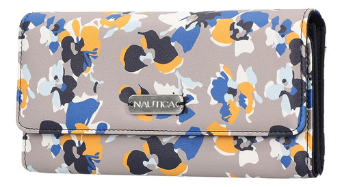 ~? Nautica Money Manager Rfid Womens Wallet Clutch Organizer