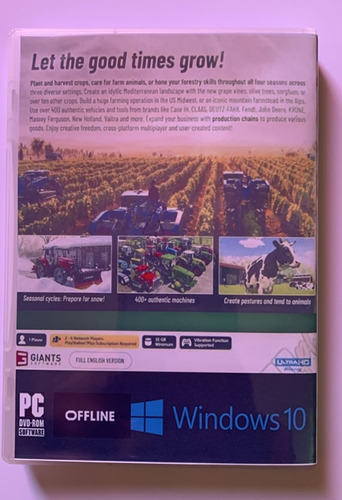 Farming Simulator 22 Jogo De Pc (mídia Física)
