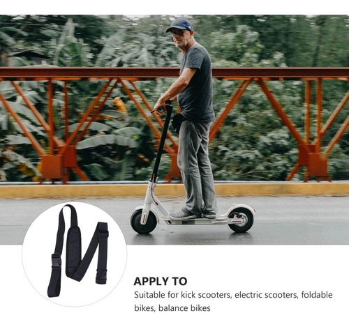 Correa De Hombro Ajustable De 1 Pieza Para Patinete Eléctric