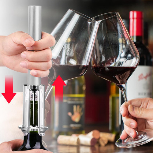 Juego De Abridor De Botellas De Vino Kits De Sacacorchos Par