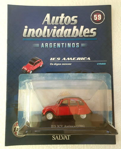 Revista Autos Inolvidables Ies América 1986