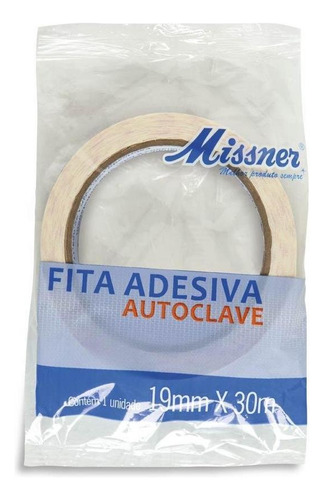 Fita Adesiva Autoclave 19mm X 30m Missner