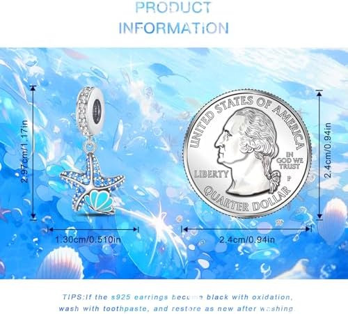Nujiffy Cuentas De Plata De Ley 925 Para Pulseras Y Con De Y