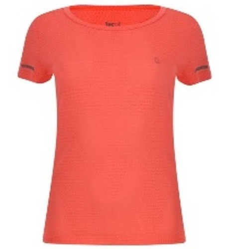 Camiseta Deportiva Cuello Redondo Naranja Color Naranja, Tal