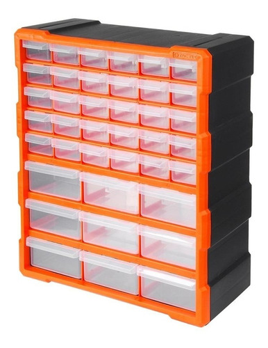 Caja Organizador Tactix Plast 47,5x38,5x16,2 Cm 39 Cajas