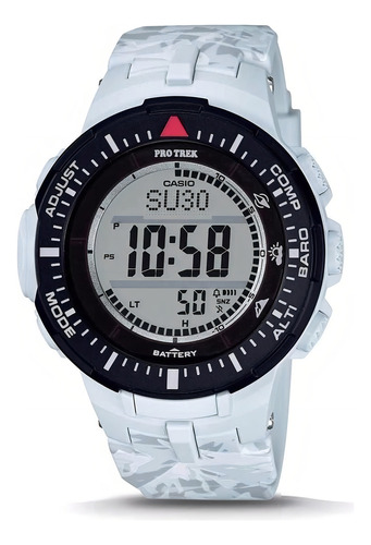 Relógio solar resistente com sensor triplo Casio Pro Trek Prg 300 cm 7d
