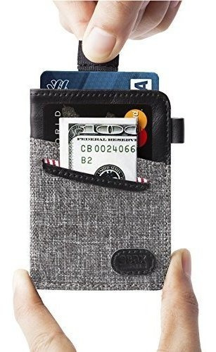 Denier Ballistic Nylon Wallets- Auto Pull Tab T164u