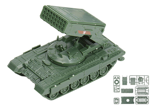 1/72 Vehicle Model Building Kits Simulation Diy Style C