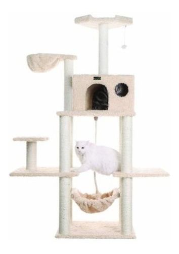 Armarkat Classic Cat Arbol Modelo A6901 69 Pulgadas Beige