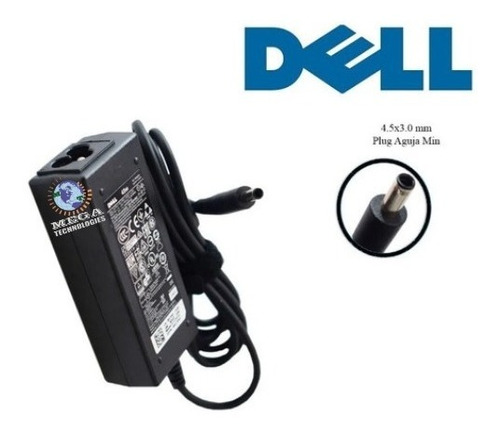 Cargador Dell 19.5v 2.31a Punta 4.5*3.0mm 45w Nuevos Inc Iva