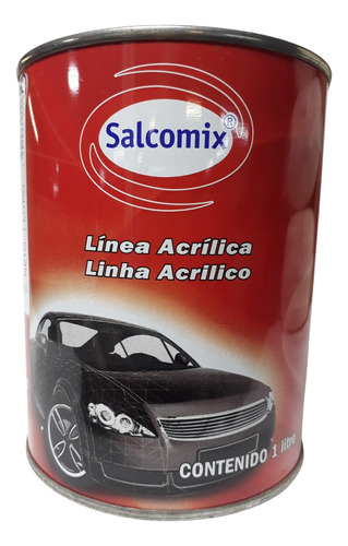 Pintura Automotor Acrílica Salcomix X 1l Colores Varios