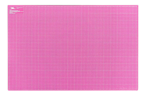 Base De Corte Rosa A2 45x60 Artesanato Patchwork Scrapbook