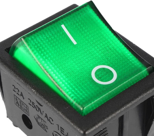 Barco Luz Uxcell 10pcs Ca 20a / 22a 125v / 250v Dpst 4p De E