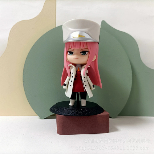 Set De 3 Figuras Darling In The Franxx Zero Two.