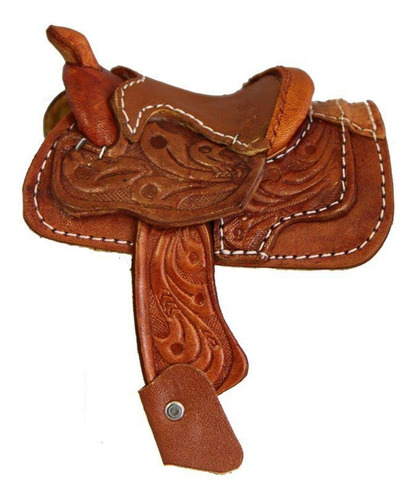 Silla De Montar Decorativa Aj Tack Modelo 2 Pulgadas Marrón