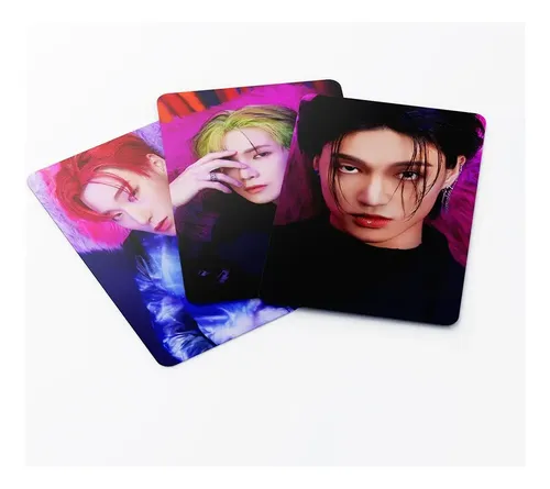 Xc Rxkp 55 Cartões De Fotos Ateez - The World Ep. ..casa