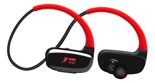 Auriculares De Bluetooth 5.0 Con Los Rojo Sin Memoria