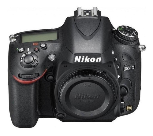 Imagen 2 de 4 de Nikon D610 DSLR color negro