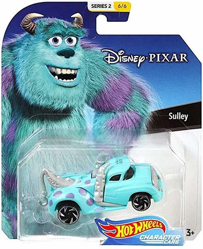 Sulley Monsters Inc Hot Wheels Personajes De Disney Cars Coc